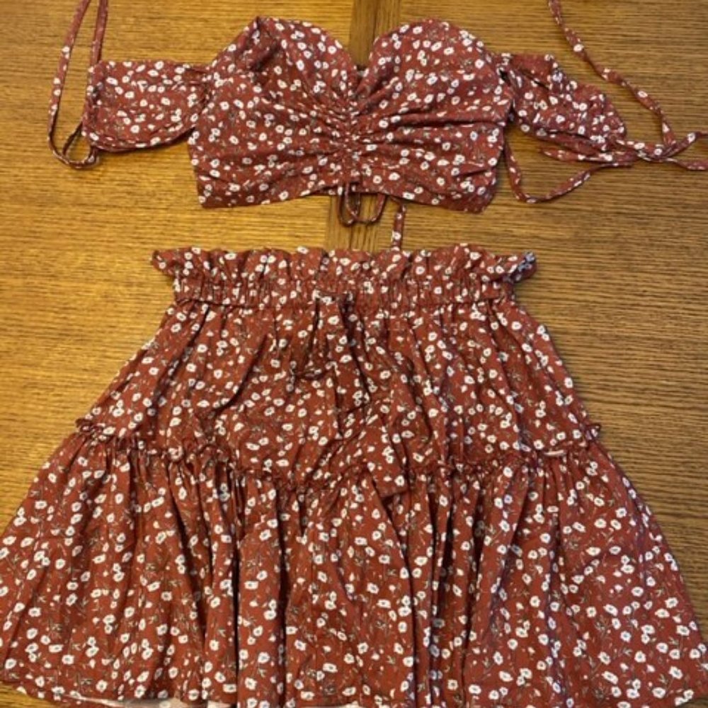 Shein Skirt Set